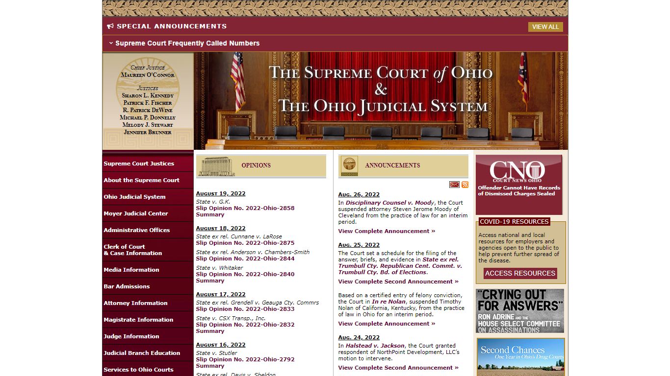 Ohio Rules of Criminal Procedure - Supreme Court of Ohio